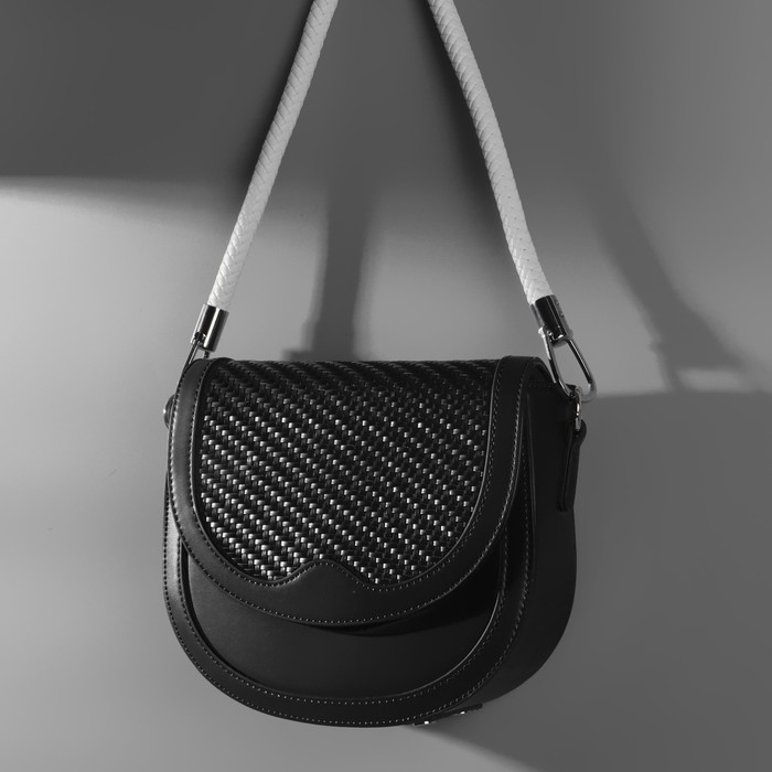 Ручка для сумки, 55 см, цвет белый Ручка для сумки, 55 см, цвет белый