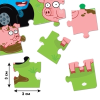 Пазл &laquo;Синий трактор: Весёлая ферма&raquo;, 24 элемента