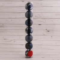 Набор шаров пластик d-6 см, 7 шт "Воздушные перья" синий Набор шаров пластик d-6 см, 7 шт "Воздушные перья" синий