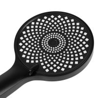 Лейка для душа ZEIN Z3545, d=120 мм, 3 режима, черная Лейка для душа ZEIN Z3545, d=120 мм, 3 режима, черная