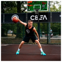 Баскетбольный мяч MINSA, матчевый, клееный, 8 панелей, р. 7, microfiber PU