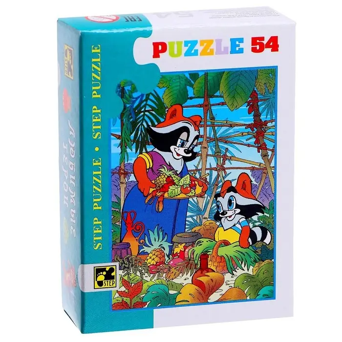 Пазлы &laquo;Мультики&raquo;, 54 элемента МИКС