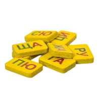 Лото деревянное &laquo;Слоги&raquo;