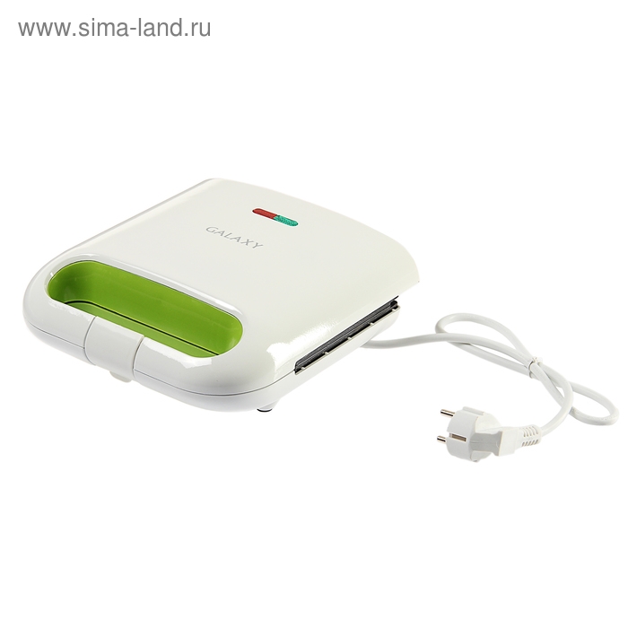 Электровафельница Galaxy GL 2963, 800 Вт, венские вафли, антипригарное покрытие, белая Электровафельница Galaxy GL 2963, 800 Вт, венские вафли, антипригарное покрытие, белая