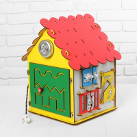 Развивающая доска Бизиборд &laquo;Бизи-Дом&raquo;