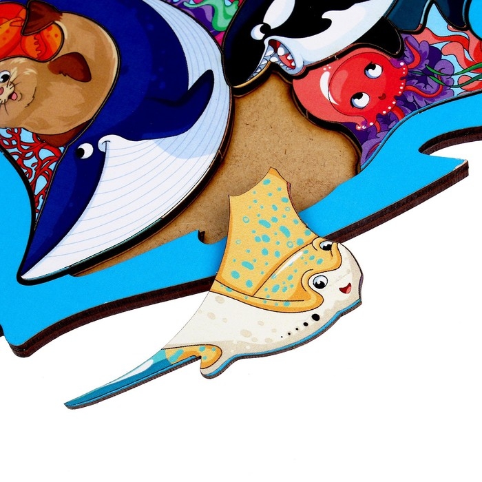 Вкладыш &laquo;Морские друзья&raquo;