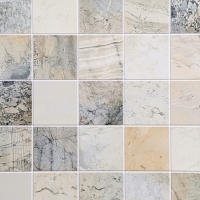 Панель ПВХ кафельная плитка Кремасти 485х960 Панель ПВХ кафельная плитка Кремасти 485х960