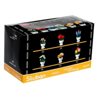 Конструктор &laquo;Цветы в горшочке&raquo;, 6 видов, МИКС