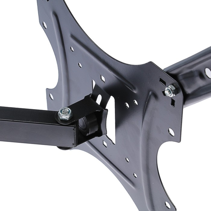 Кронштейн Luazon KrON-58, для ТВ, наклонно-поворотный, 14-55 Кронштейн Luazon KrON-58, для ТВ, наклонно-поворотный, 14-55", 40-380 мм от стены, чёрный