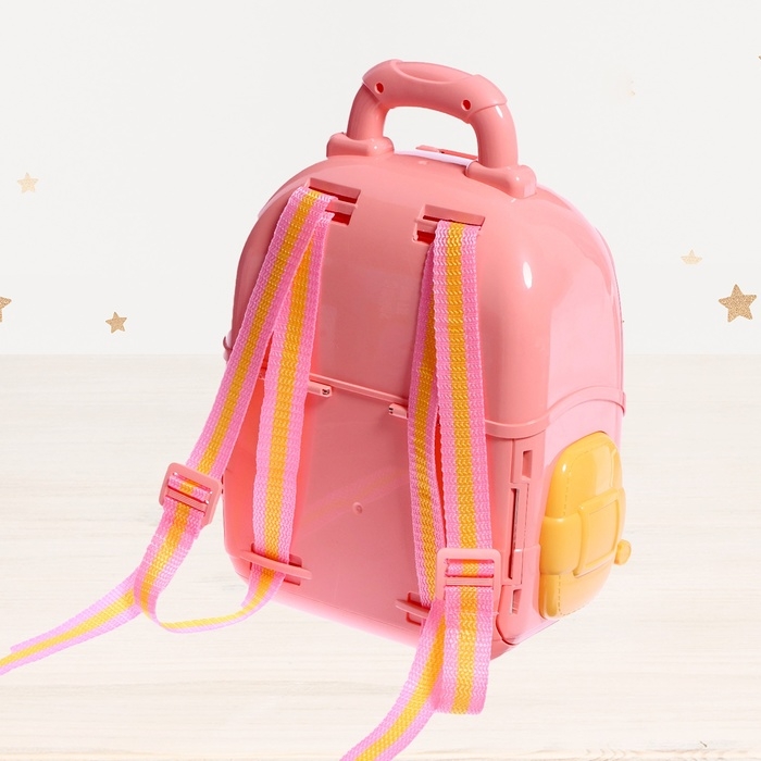 Дом для кукол &laquo;Рюкзачок&raquo; с куклами, мебелью и аксессуарами