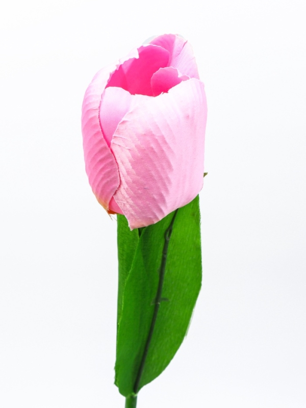 Штекер с подсветкой "Тюльпан" розовый, 8х70см