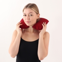 Подушка для шеи дорожная, надувная, 42 × 27 см, цвет МИКС Подушка для шеи дорожная, надувная, 42 × 27 см, цвет МИКС