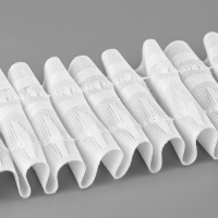 Шторная лента 60мм×50±1м фиксированная сборка матовая 2 шнура Шторная лента 60мм×50±1м фиксированная сборка матовая 2 шнура