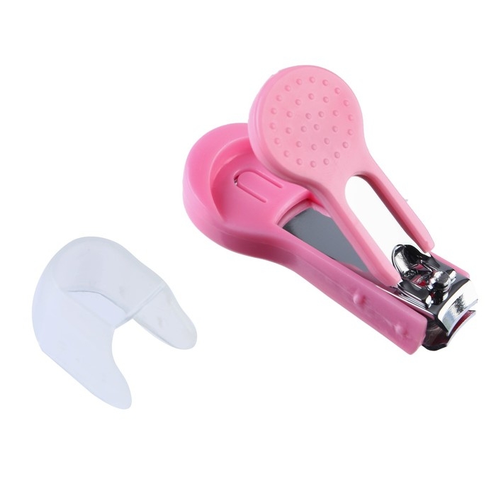 Набор маникюрный детский &laquo;Для Малышки&raquo;, 4 предмета: ножнички, книпсер, пилочка, щётка