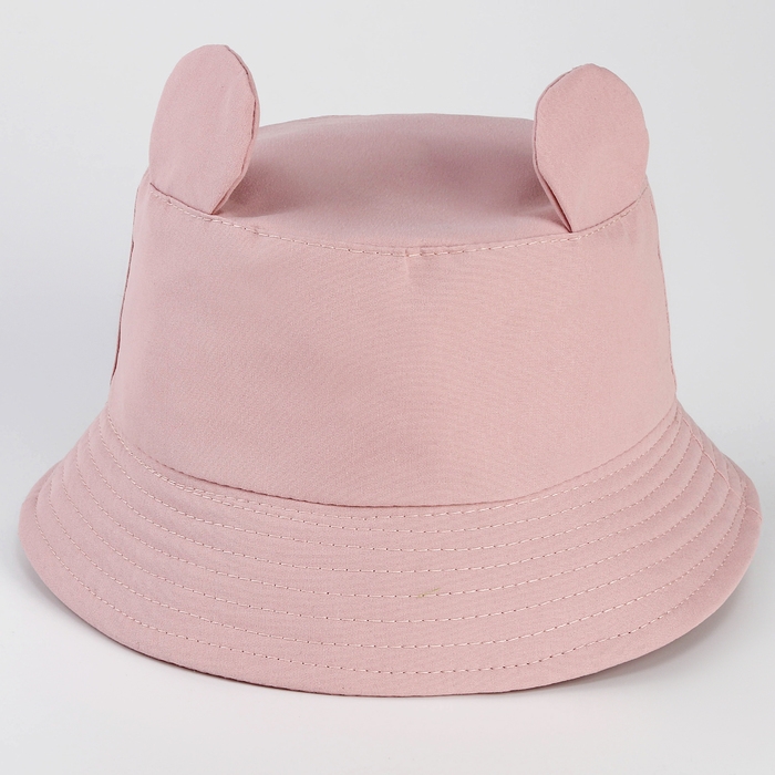 Панама детская для девочки &laquo;Мишка&raquo;, с ушками, р-р 54