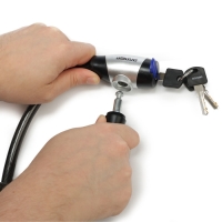 Замок навесной "АЛЛЮР" ВС-Т 12, с тросом, 1500 мм