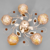 Люстра "Агнес" 5х40Вт Е27 Золото МОДЕЛЬ: 2600546 Люстра "Агнес" 5х40Вт Е27 Золото МОДЕЛЬ: 2600546