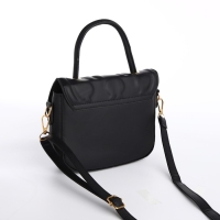 Сумка молодёжная на магните, цвет чёрный Сумка молодёжная на магните, цвет чёрный