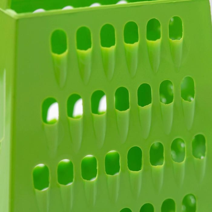 Тёрка четырёхгранная &laquo;Яркость цвета&raquo;, 16 см, цвет МИКС