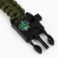 Браслет для выживания &laquo;Сильный духом&raquo;, 26 х 2,5 см.