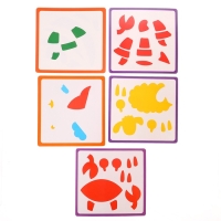 Развивающий набор &laquo;Рисуем по трафаретам&raquo;