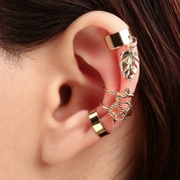 Новый год! Символ года 2025! Серьги «Каффы» природа, набор 3 шт., цвет золото Новый год! Символ года 2025! Серьги «Каффы» природа, набор 3 шт., цвет золото