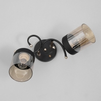 Люстра "Элла" 2хЕ27 40Вт черный 46х25х26 см BayerLux Люстра "Элла" 2хЕ27 40Вт черный 46х25х26 см BayerLux