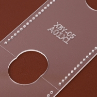 Лекало &laquo;Картхолдер&raquo;, 9 &times; 6 см, 5 &times; 0,5 см, акрил