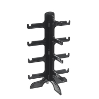 Подставка под очки четыре места, 16&times;14,5&times;25,5, цвет чёрный