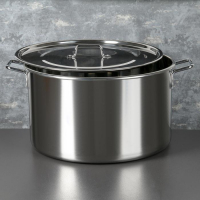 Котёл «Общепит», 40 л, d=45, h=28 см, металлическая крышка Котёл «Общепит», 40 л, d=45, h=28 см, металлическая крышка