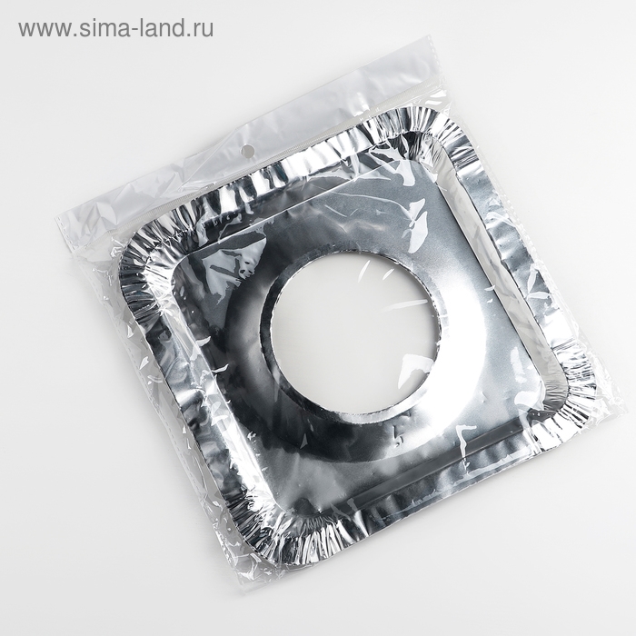 Набор пластин для защиты газовой плиты, 21,5&times;21,5 см, 5 шт