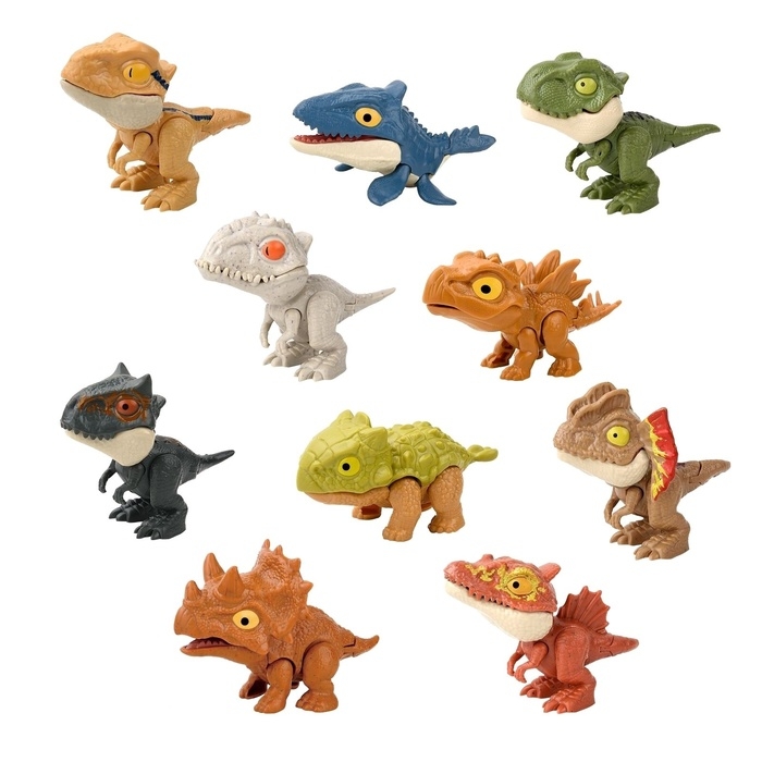 Игровой набор &laquo;Dino. Зубастики&raquo;, 1 фигурка, подвижные детали, цвет МИКС