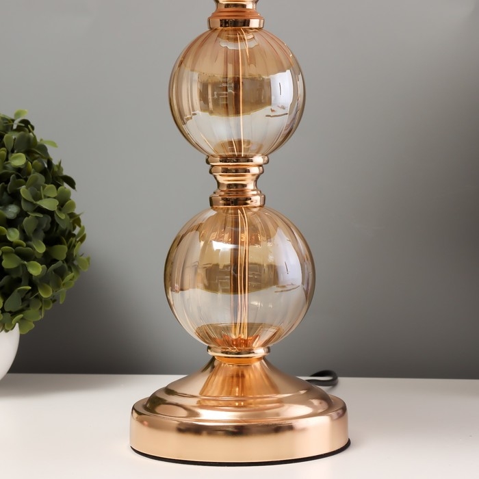 Настольная лампа "Дарси" Е27 40Вт золото 30х30х46 см