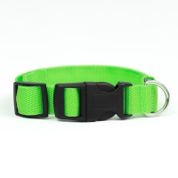 Ошейник с подсветкой Двойная полоса размер XL, ОШ 52-60 х 2,5 см, 3 режима свечения зелёный Ошейник с подсветкой Двойная полоса размер XL, ОШ 52-60 х 2,5 см, 3 режима свечения зелёный