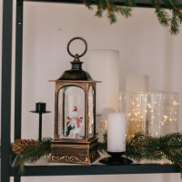 Светодиодная фигура &laquo;Снеговик и пингвин&raquo; 9 &times; 23 &times; 9 см, пластик, батарейки ААх3 (не в комплекте), USB, свечение тёплое белое