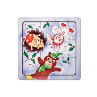 Пазл «Новогодняя прогулка» Пазл «Новогодняя прогулка»