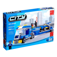 Конструктор &laquo;Тягач с прицепом&raquo;, 248 деталей