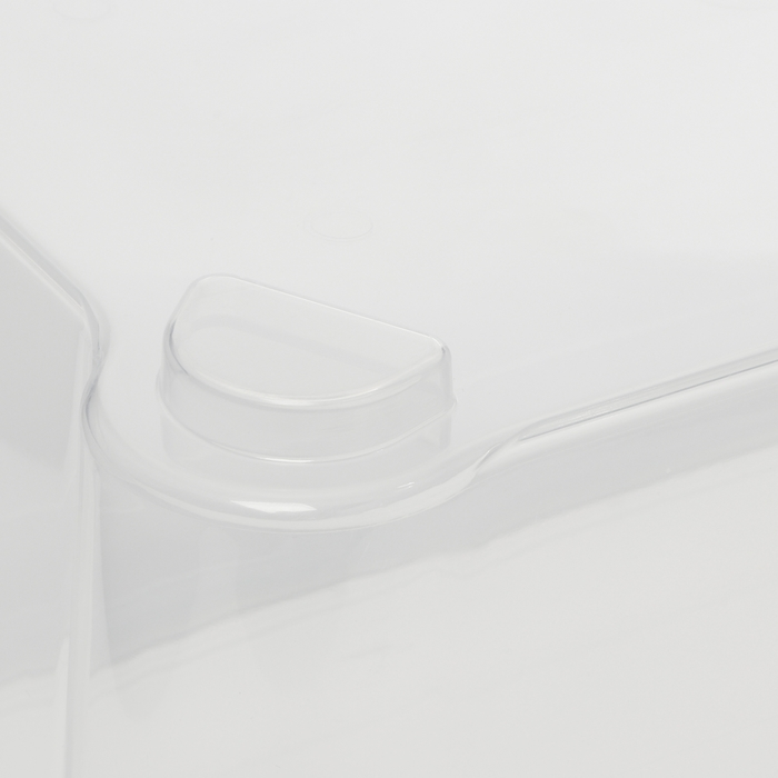 Ящик для хранения с крышкой &laquo;Кристалл XS Plus&raquo;, 16 л, 38,9&times;27,5&times;21,5 см, цвет прозрачный
