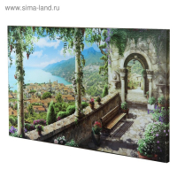 Картина на холсте "Вид на море" 60*100 см