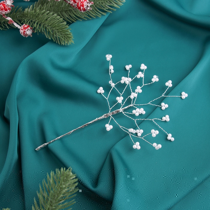 Декор "Хрустальная сказка" 17 см, сердечки