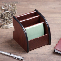 Органайзер 3 секции, серия Зебрано с кантом темным, 11*13см Органайзер 3 секции, серия Зебрано с кантом темным, 11*13см