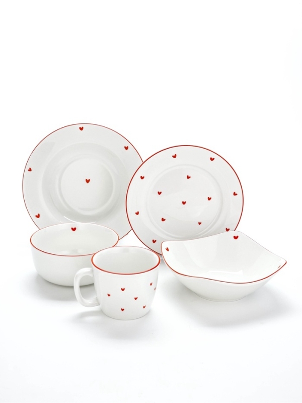 Тарелка керамическая глубокая Dolce Ceramo. &laquo;Любовь в деталях&raquo;, 22,4 см