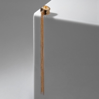 Серьга &laquo;Кафф&raquo; 4 цепочки, цвет золото