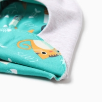 Шапка-шлем детский, цвет серый, размер 48-50