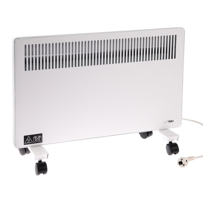 Обогреватель РЭМО СБ-2000.2 W, конвекторный, настенный/напольный, 2000 Вт, 30 м&sup2;, белый