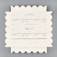 Коробка кондитерская, сундук, упаковка, &laquo;С любовью&raquo;, 16 х 16 х 18 см