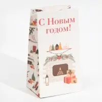 Пакет без ручек &laquo;Новогоднее настроение&raquo;, 10 х 19.3 х 7 см