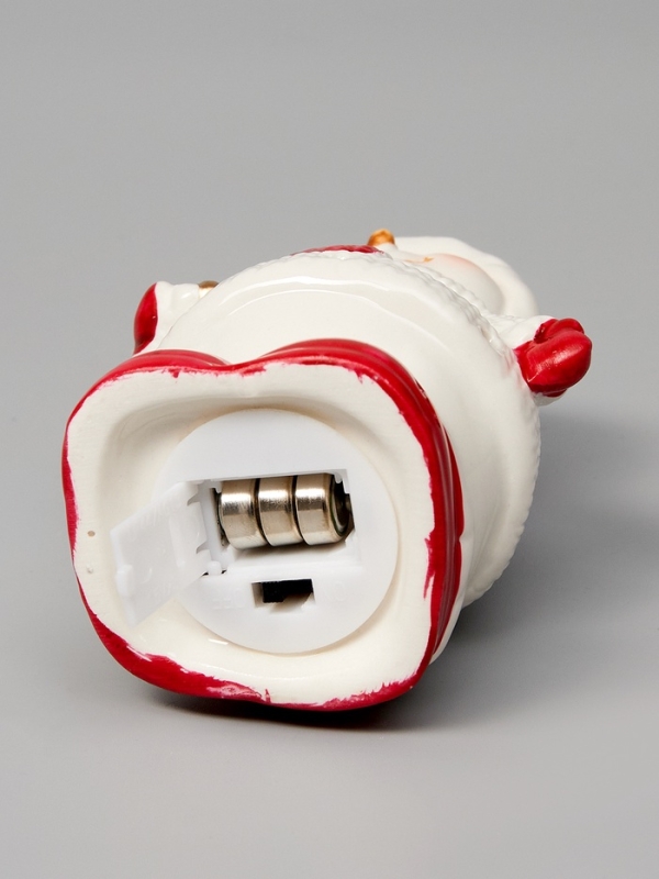 Светодиодная фигура Светодиодная фигура "Снеговичок в свитере" 13.8х6х7, 1 LED, LR44x3(в компл.), Т/БЕЛЫЙ