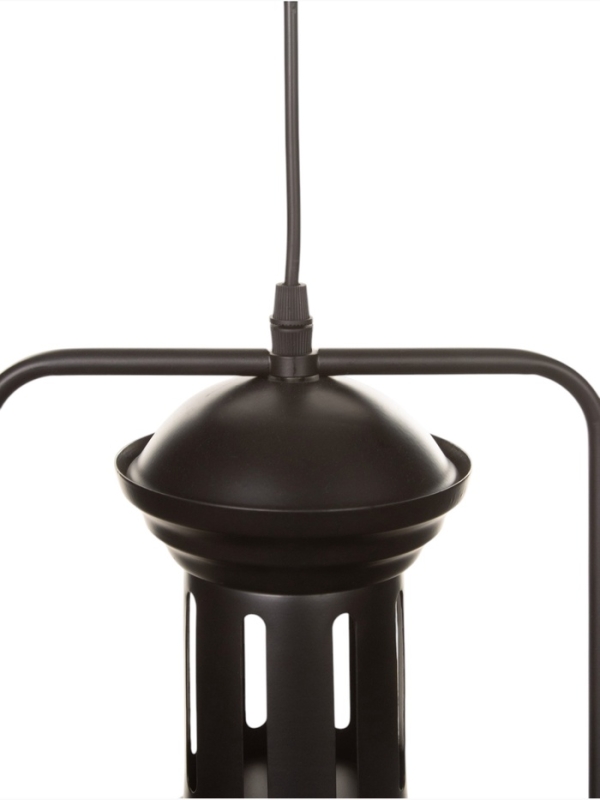 Светильник William 1х40Вт Е27 пр-1м черный 40х40х35см