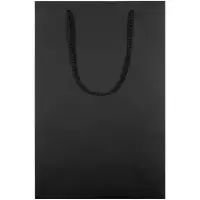 Пакет бумажный Waski M, черный